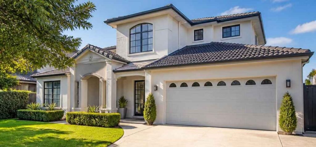 Suburban Mackay home with a freshly soft-washed exterior